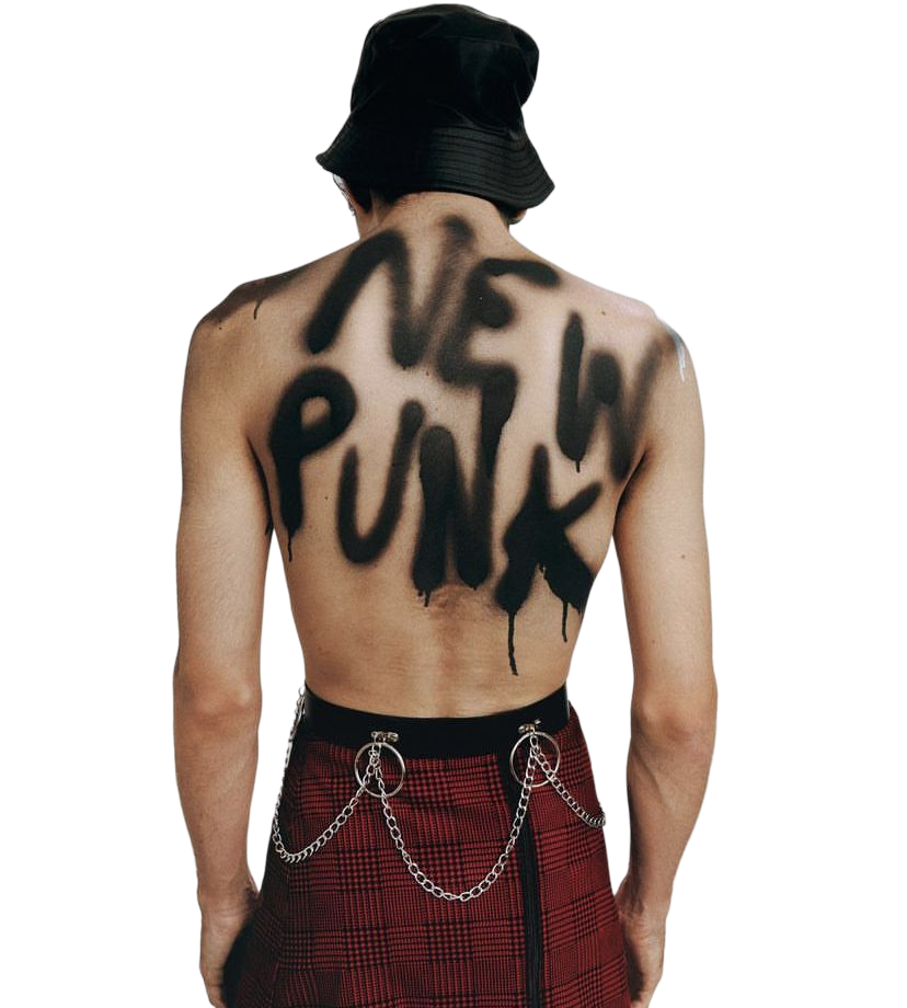 homme de dos graph new punk