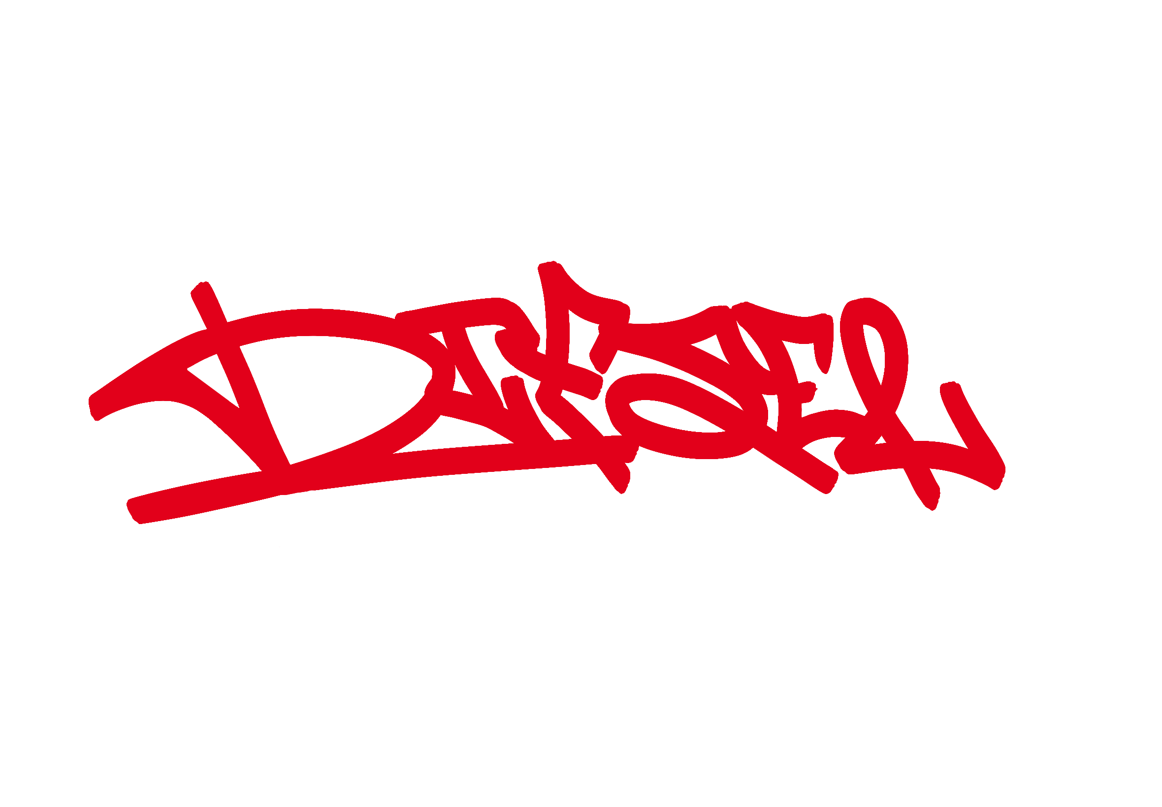 graph diesel rouge urbain