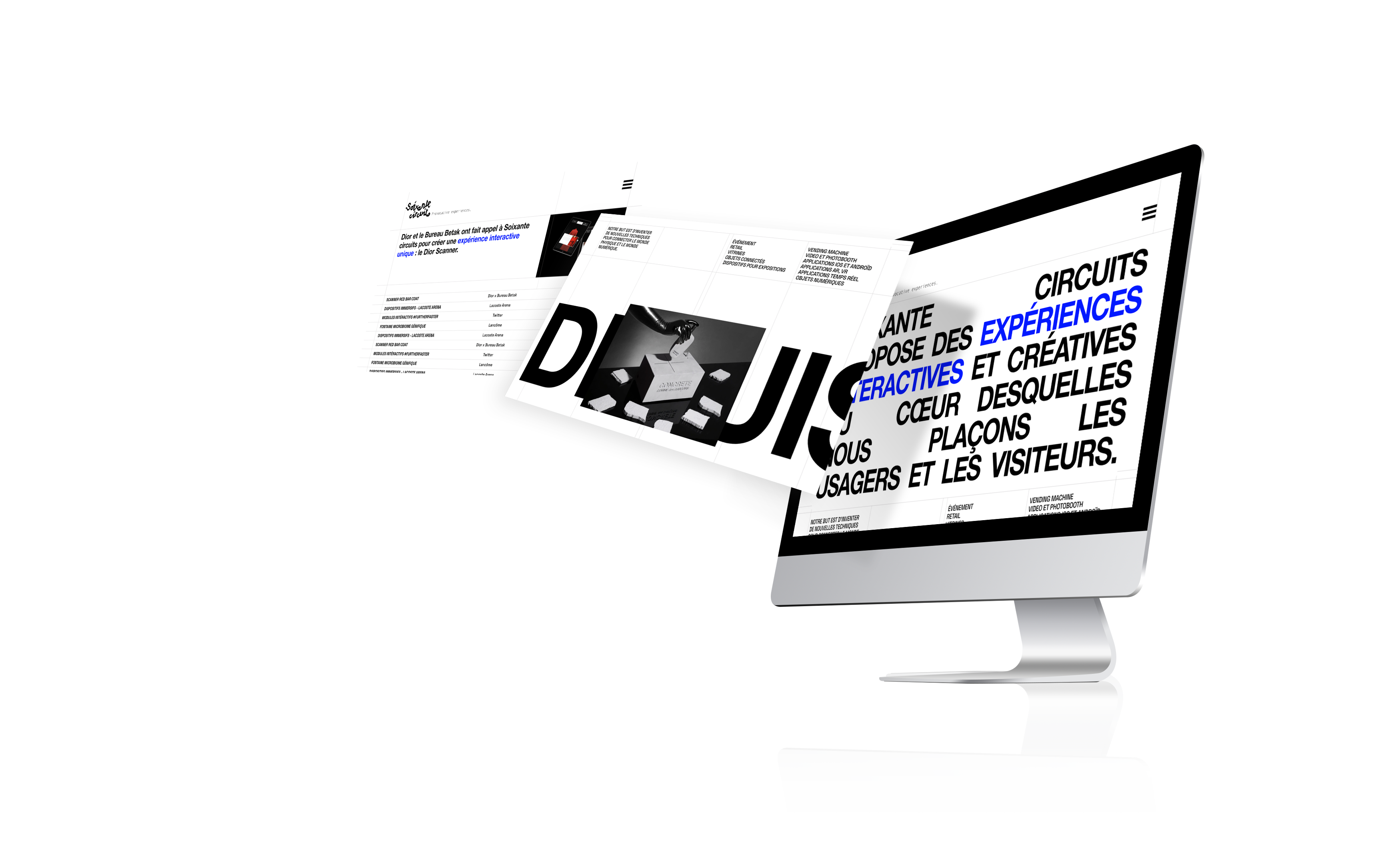 mockup site web
