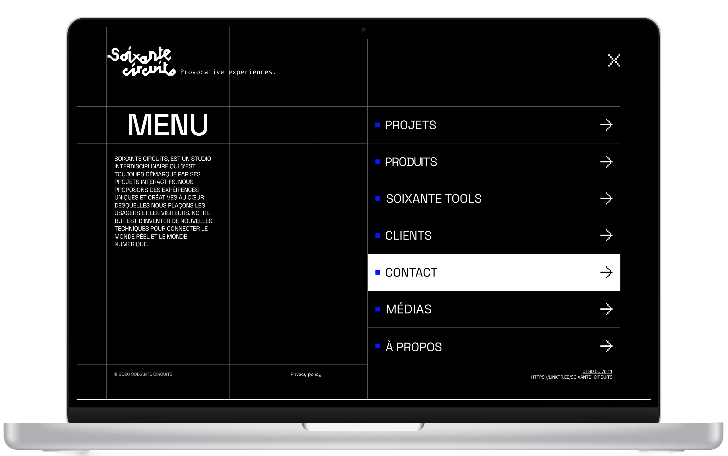 mockup site refonte soixante circuits accueil