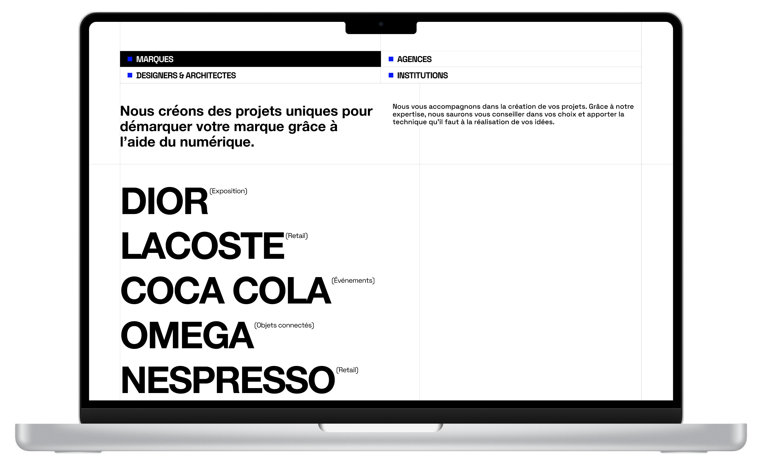 mockup site refonte soixante circuits clients